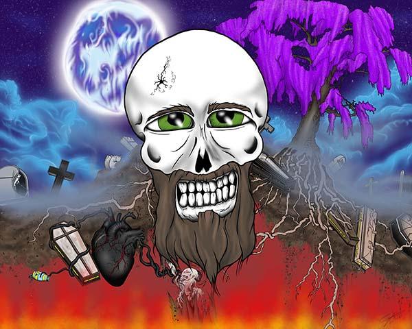 Physical Mad Skulz Art Piece #2